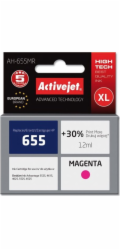 Activejet AH-655MR ink for HP printer; HP 655 CZ111AE replacement; Premium; 12 ml; magenta