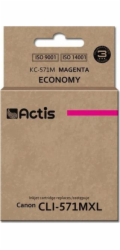 Actis KC-571M ink for Canon printer; Canon CLI-571M replacement; Standard; 12 ml; magenta