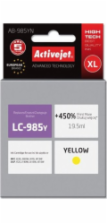 Activejet inkoust AB-985YN / LC-985Y (žlutý)