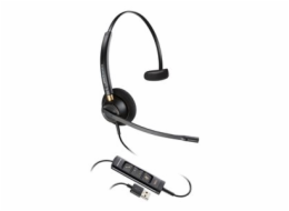 Poly EncorePro 515-M - EncorePro 500 series - náhlavní souprava - náhlavní - kabelové - USB-A - černá - certifikováno pro Microsoft Teams