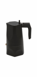 Alessi Espresso Coffee Maker Moka MT18/3 B black