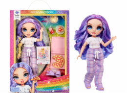 MGA Entertainment Rainbow High Junior High PJ Party - fialová (fialová), panenka