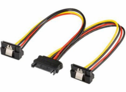 Goobay 15kolíkový SATA Y-Power kabel 20 cm