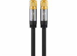 anténní kabel goobay SAT (typ 135dB), konektor F > konektor F