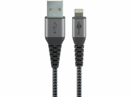 goobay kabel adaptéru USB 2.0, zástrčka USB-A > zástrčka Lightning