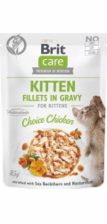 BRIT Care Cat Kitten Choice Pouch - vlhké krmivo pro kočky - 85 g