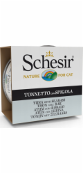 SCHESIR v želé Tuňák s mořským vlkem - mokré krmivo pro kočky - 85 g