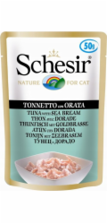 SCHESIR v želé Tuňák s pražma - mokré krmivo pro kočky - 50 g