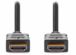 NEDIS High Speed HDMI 2.0 kabel s ethernetem/ 4K@60Hz/ zlacené konektory HDMI-HDMI/ černý/ bulk/ 1m