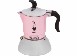 Bialetti 6585 Moka konvička 0,09 l Černá, Růžová, Stříbrná