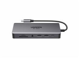 UGREEN 15965 11-in-1 USB-C Hub (10Gbps USB 3.2, Dual HDMI)