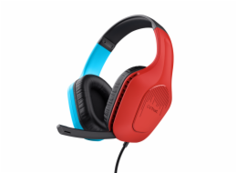 TRUST Herní sluchátka GXT 416S ZIROX, pro Nintendo Switch, modro-červená