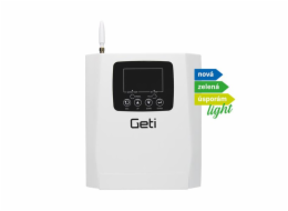 Regulátor Geti GWH03W solární MPPT 4kW pro ohřev vody, výstup 230V, vstup 370V, WiFi monitoring