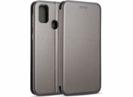 Pouzdro Book Magnetic Samsung M21 M215, ocel