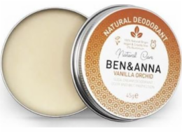 Ben&Anna přírodní krémový deodorant v kovové dóze Vanilla Orchid 45g (4260491220882)