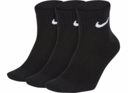 Nike Everyday Lehké kotníkové ponožky černé velikosti 34-38 (SX7677 010)