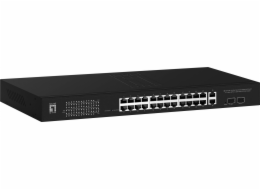 LevelOne GEP-2841 28-Port Smart Gigabit PoE Switch