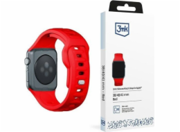 3mk Silicone Watch Strap pro Apple 38/40/41 mm Red