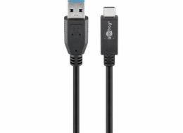 goobay kabel USB 3.2 Gen 2, USB-A samec > USB-C samec