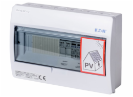 Solarmi DC1T2 osazený rozvaděč pro fotovoltaiku, svodič, odpojovač, pojistky