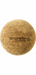 Masážní míč SPOKEY, hnědý, 6 cm