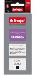 Inkoustová kazeta Activejet AB-D60Bk (náhrada za Brother BT-D60Bk; Supreme; 100 ml; černá)