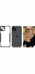 Tactical Quantum Stealth Kryt pro Apple iPhone 15 Plus Clear/Black 