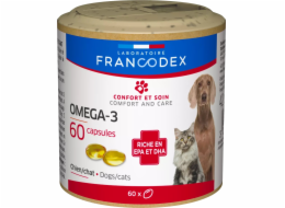Francodex Omega 3 Capsules pro psy a kočky 60tab