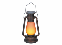 LED solární lampa s efektem plamene 30 cm