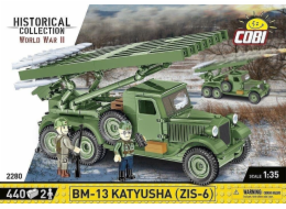 COBI 2280 Historical Collection WWII BM-13 Katyusha Rocket Launcher (ZIS-6) 440 bricks