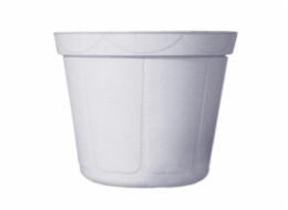 Hrnec Uniplastex Classic UDC14, plast, O14cm, bílý