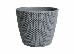 Hrnec Prosperplast Splofy DSP190, O 18,7 cm, šedý