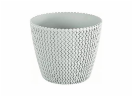 Hrnec Prosperplast Splofy DSP260, O 26 cm, bílý