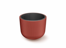 Hrnec Prosperplast Milly, plast, H 34,9 cm, červený