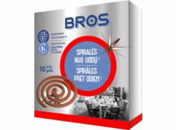 Spirálový odpuzovač komárů Bros, 10 ks