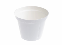 Hrnec Uniplastex Classic UDC12, plast, O12cm, bílý