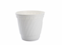 Hrnec Uniplastex Barok UDB22, plast, O 22 cm, bílý