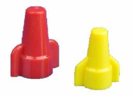 Kabelová příruba Chs P1, 2x0,5/2x2,5 mm2, žlutá, 20 ks