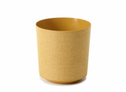 Hrnec Lamela Gama Textil 012-01, O 25,5 cm, žlutý
