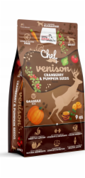 SYTA MICHA Chef Venison with cranberry and pumpkin seeds  - suché krmivo pro psy - 9kg