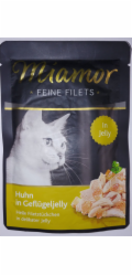 MIAMOR Feine Filets Chicken with poultry jelly - mokré krmivo pro kočky - 100g