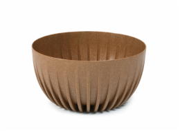 Hrnec Lamela Mira 938-38, plast, O 19 cm, sv. Hnědý