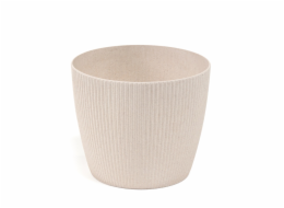 Plastový hrnec LAMELA 870-05, bílý, O19 cm
