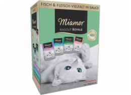 MIAMOR Ragout Royale Adult Mix in gravy - mokré krmivo pro kočky - 12x100g