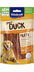VITAKRAFT Pure Duck Fillets - pamlsek pro psa - 80 g
