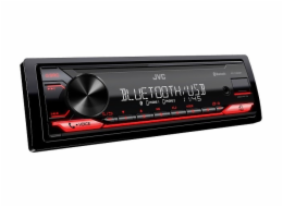 AUTORÁDIO JVC KDX-282BT ČERVENÉ