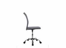Domoletti DC-543, 42 x 42 x 85 - 95 cm, židle šedá 