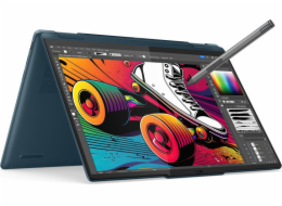 Lenovo Yoga 7 2-in-1 14IML9 Intel Core Ultra 5 125H Hybridní (2v1) 35,6 cm (14") Dotyková obrazovka 2,8K 16 GB LPDDR5x-SDRAM 1 TB SSD Wi-Fi 6E (802.11ax) Windows 11 Home Modrozelená