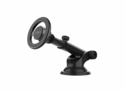Držák FIXED magnetický kovový MagMount XL na sklo nebo palubní desku, 15W, černý