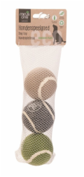 Beeztees Minus One Hračka pro psy tenisový míček 3ks průměr 6cm